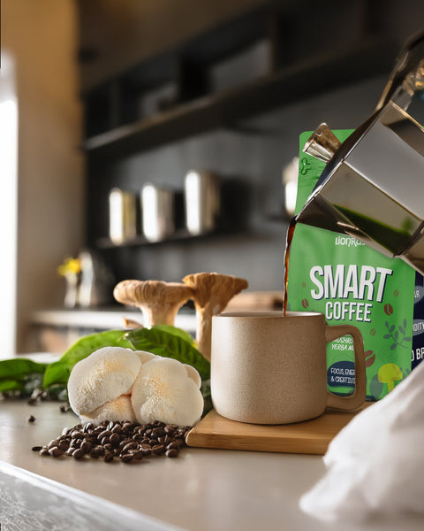 Smart Coffee - Coffee with Yerba Mate and Lion's Mane Mushroom