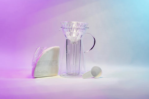 V60 Hot and Iced Glass Coffee Maker