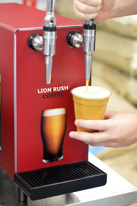 lionrush coffee nitro cold brew machine