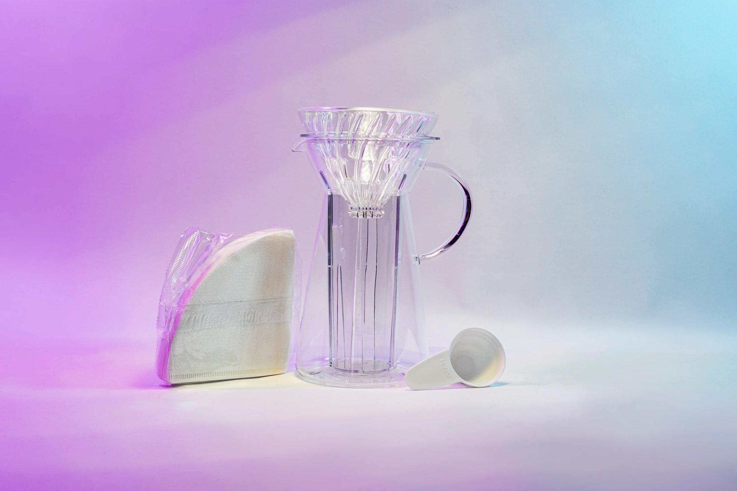 V60 Hot and Iced Glass Coffee Maker