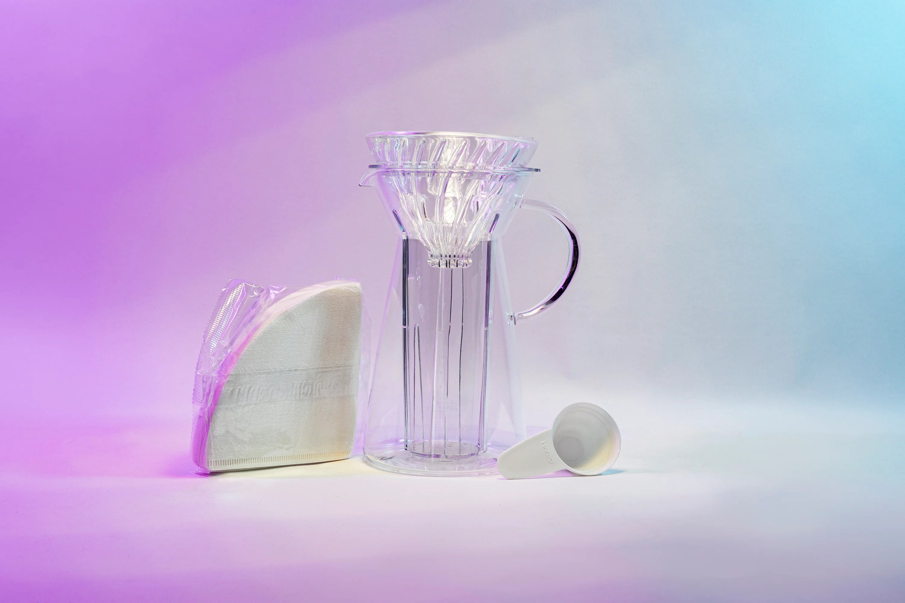 V60 Hot and Iced Glass Coffee Maker