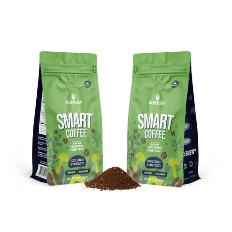 Smart Coffee - Coffee with Yerba Mate and Lion's Mane Mushroom